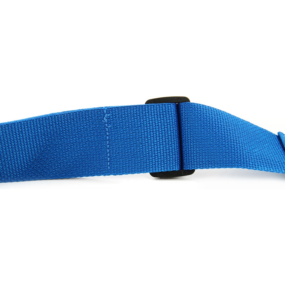 Lock-It Straps 2-inch Pacific Blue Poly Strap with Black Locking Ends