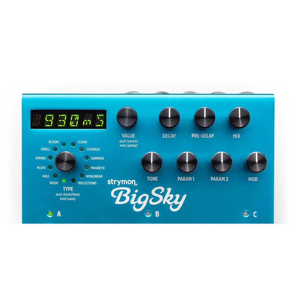 Strymon BigSky Multidimensional Reverb Guitar Effects Pedal