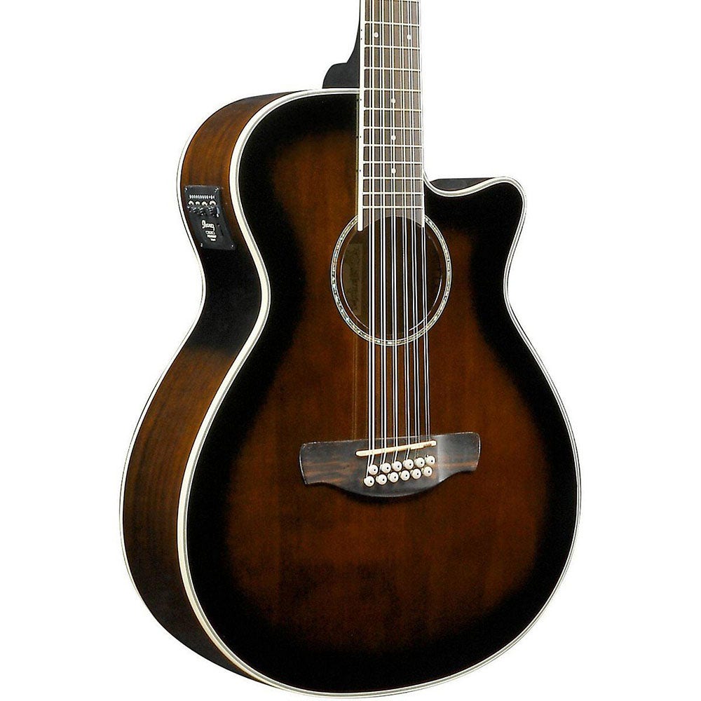 Ibanez AEG1812II 12-String Acoustic-Electric Guitar - Dark Violin Sunburst (B-Stock)