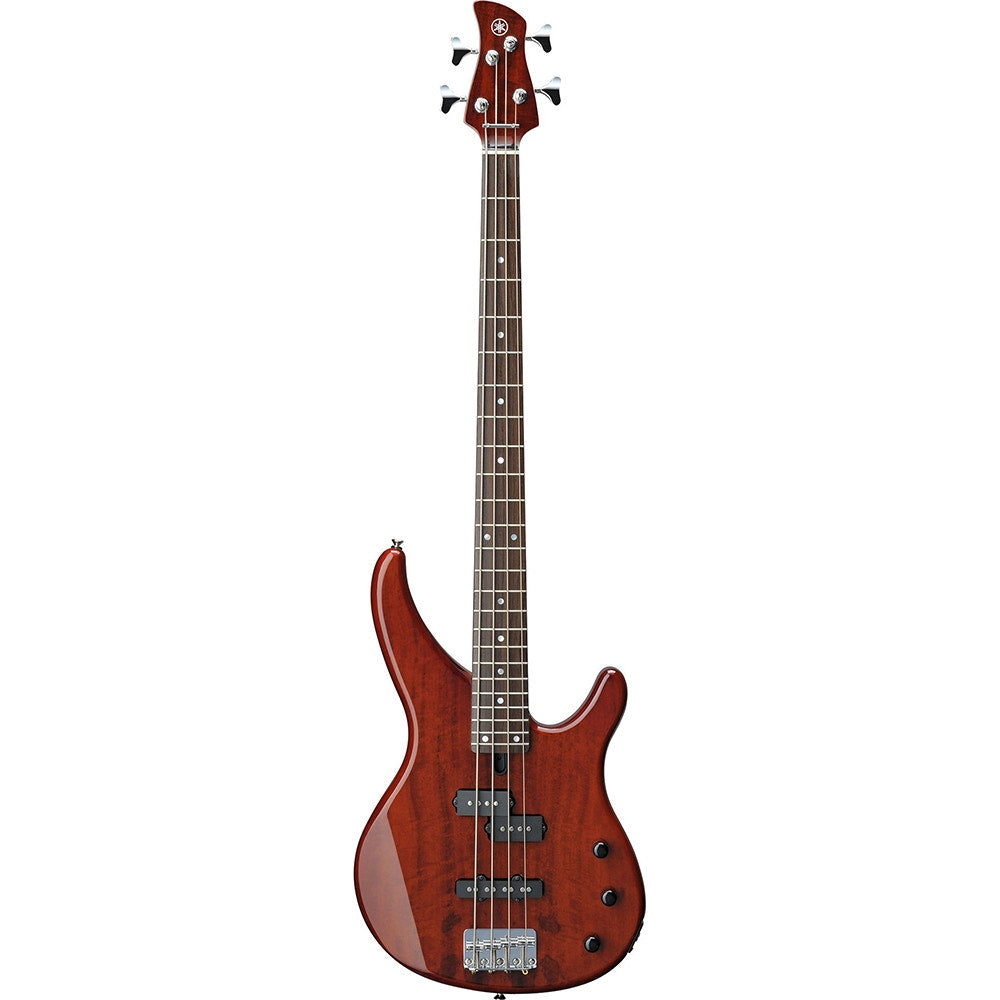 Yamaha B-Stock TRBX174EW Electric Bass Guitar, Root Beer