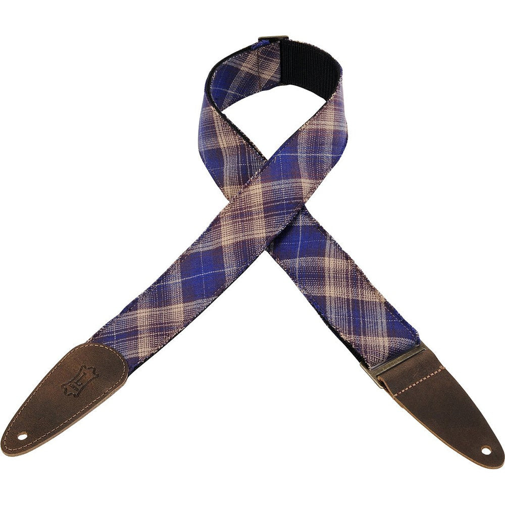 Levy's MJ2PLD-PRP 2" Falcon Series Woven Guitar Strap - Purple