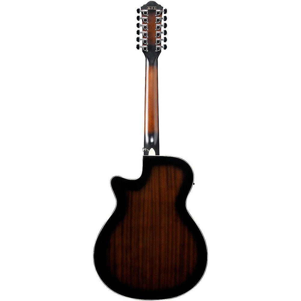 Ibanez AEG1812II 12-String Acoustic-Electric Guitar - Dark Violin Sunburst (B-Stock)