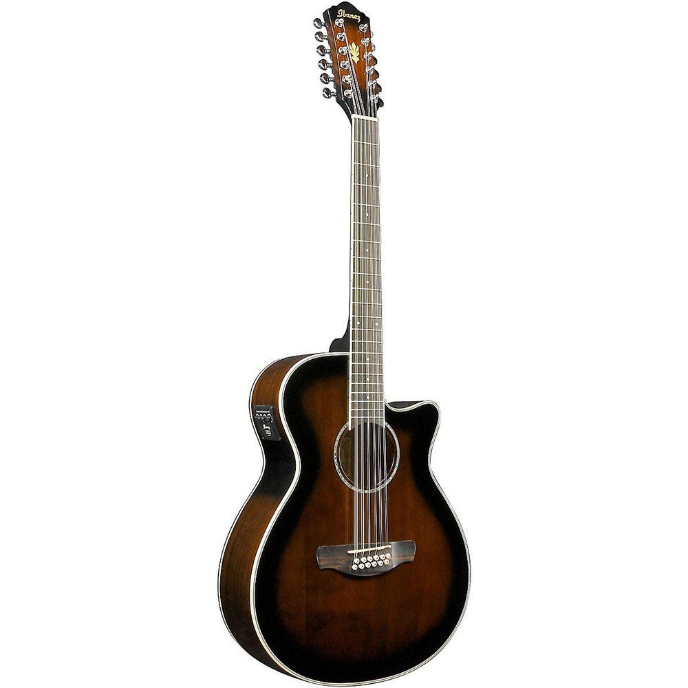 Ibanez AEG1812II 12-String Acoustic-Electric Guitar - Dark Violin Sunburst (B-Stock)