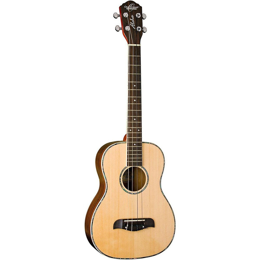 Oscar Schmidt OU53 Solid Spruce Top Baritone Ukulele