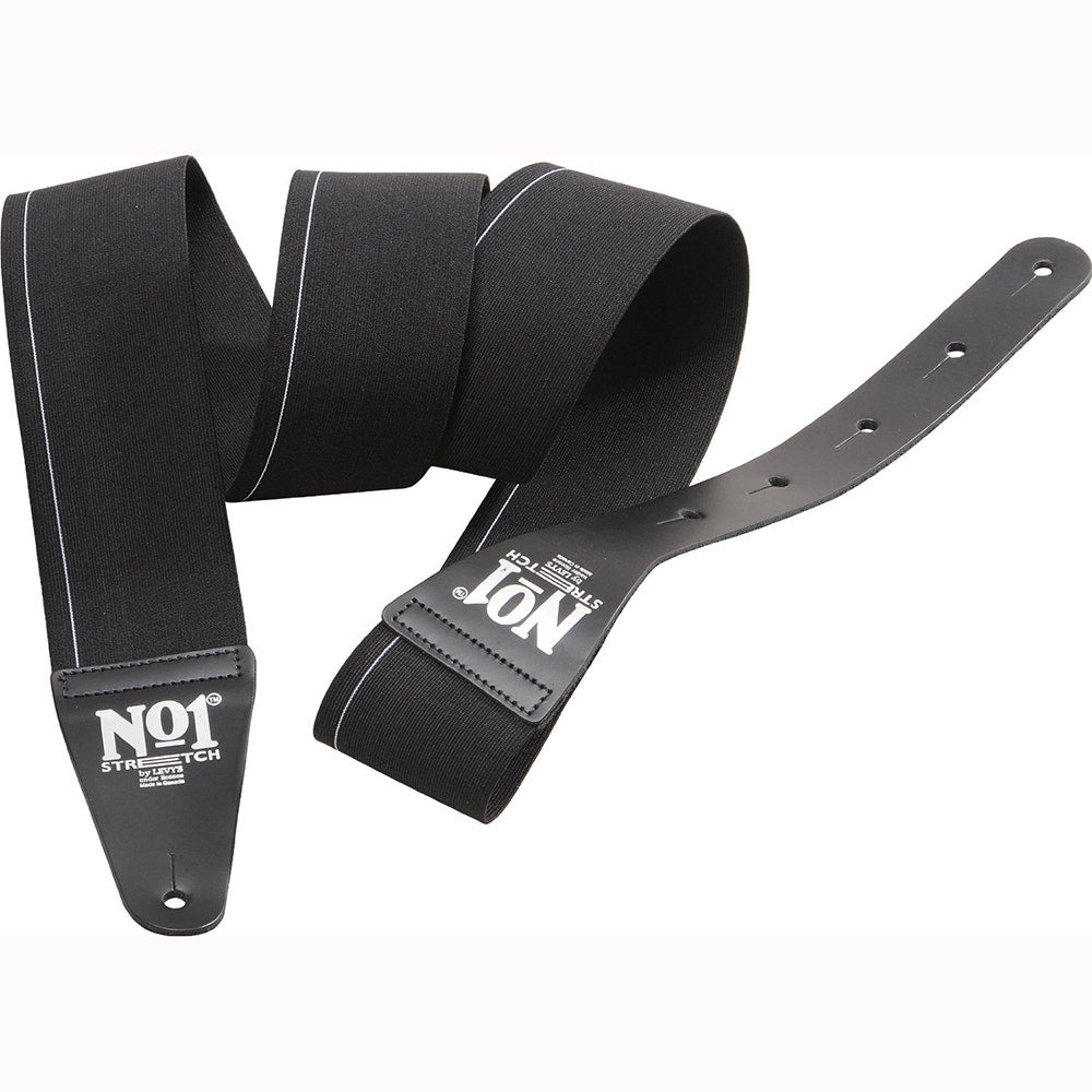 Levy's MNO1-BLK The Original No. 1 Stretch Acoustic Guitar Strap