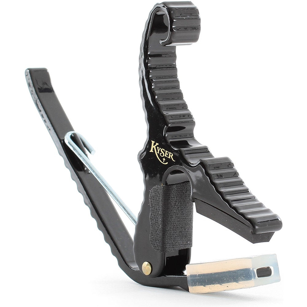 Kyser KG3B Short Cut 3-String Acoustic Guitar Capo - Black