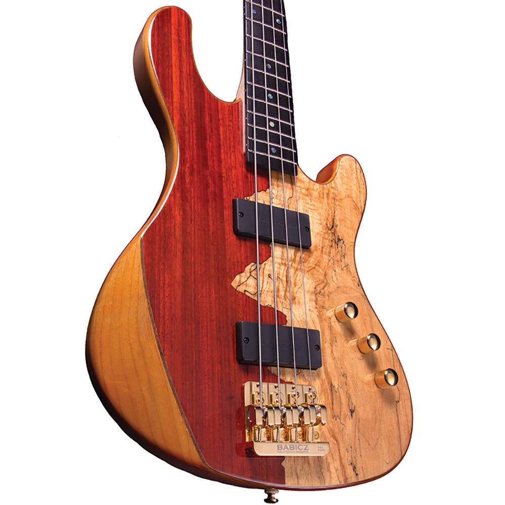 Cort Jeff Berlin Series 4-String Rithimic Bass Guitar - Natural Rosewood