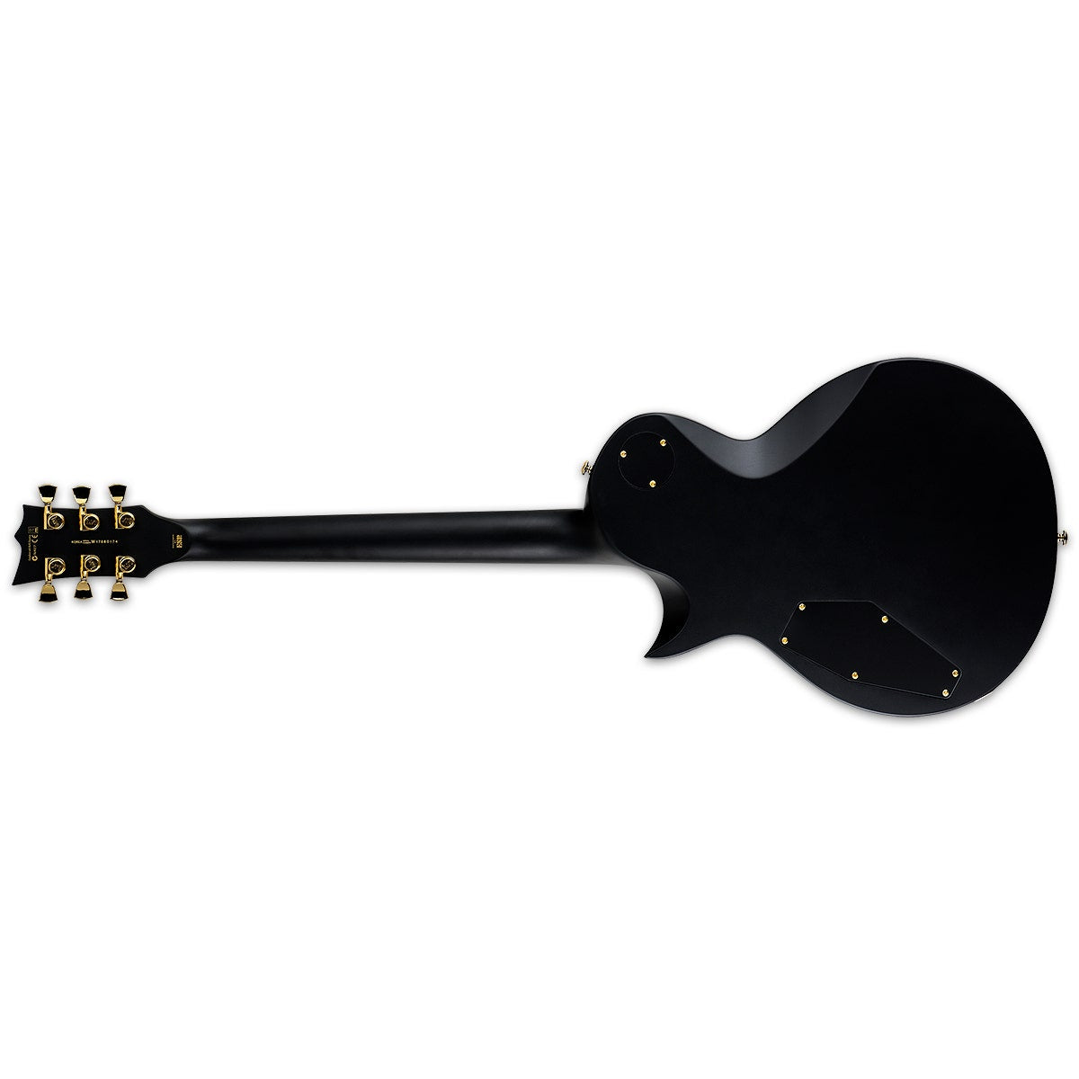 ESP LTD EC-1000 Duncan Electric Guitar, Seymour Duncan Pickups - Vintage Black with Gold Hardware