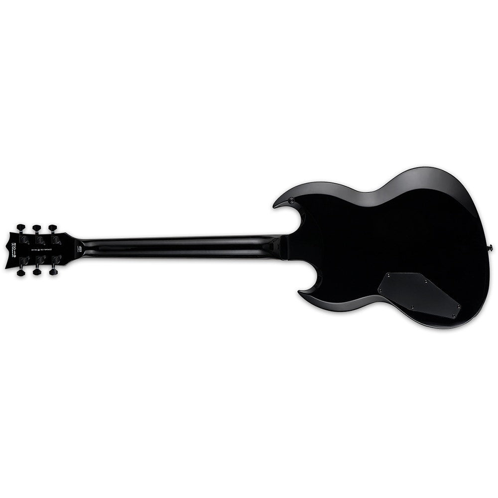 ESP LTD Viper-201B Baritone Electric Guitar, Roasted Jatoba Fingerboard, Black (B-STOCK)