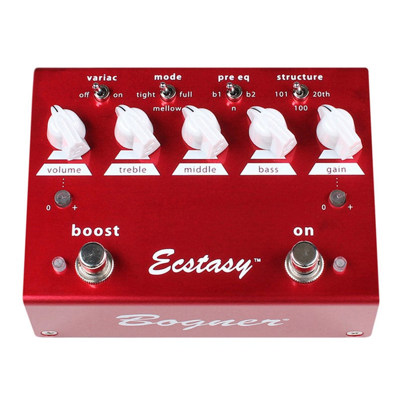Bogner Ecstasy Red Overdrive/Distortion Guitar Effects Pedal
