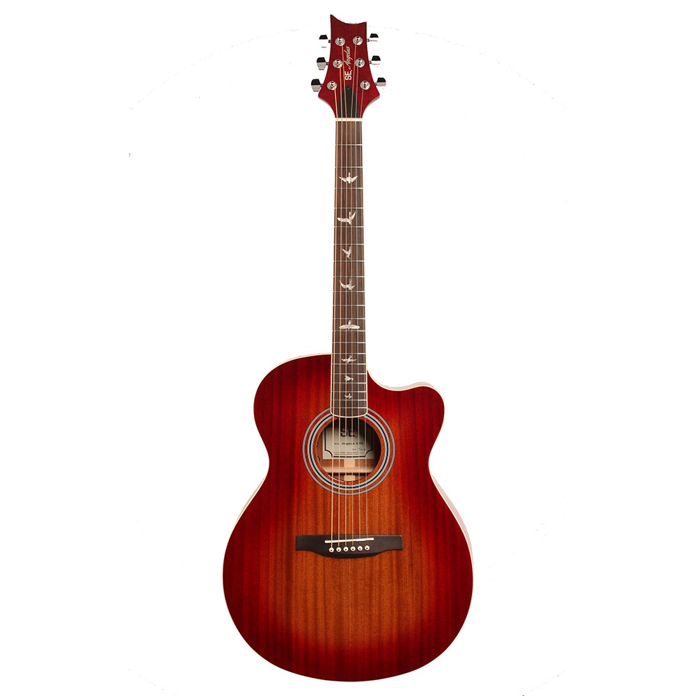 PRS Paul Reed Smith SE Angelus A10E Acoustic-Electric Guitar with Hard Case - Cherry Sunburst