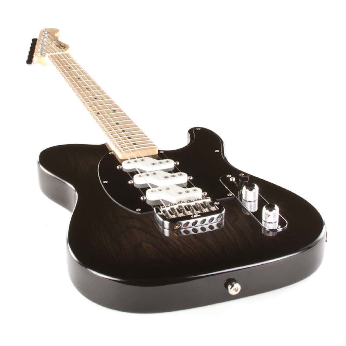 G&L USA ASAT Z-3 Electric Guitar, Maple Fingerboard, Hard Case - Blackburst