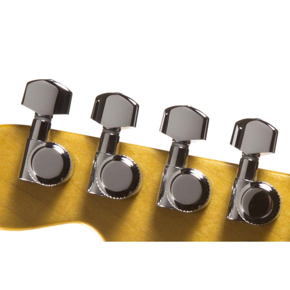 G&L USA Legacy Special Electric Guitar, Maple Fingerboard, Hard Case - Yukon Gold Metallic
