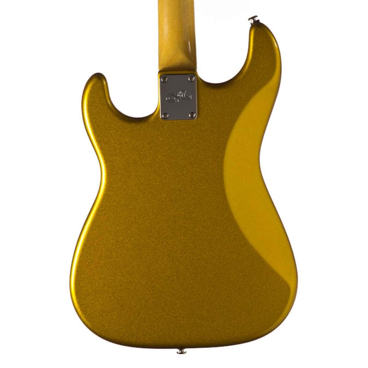 G&L USA Legacy Special Electric Guitar, Maple Fingerboard, Hard Case - Yukon Gold Metallic