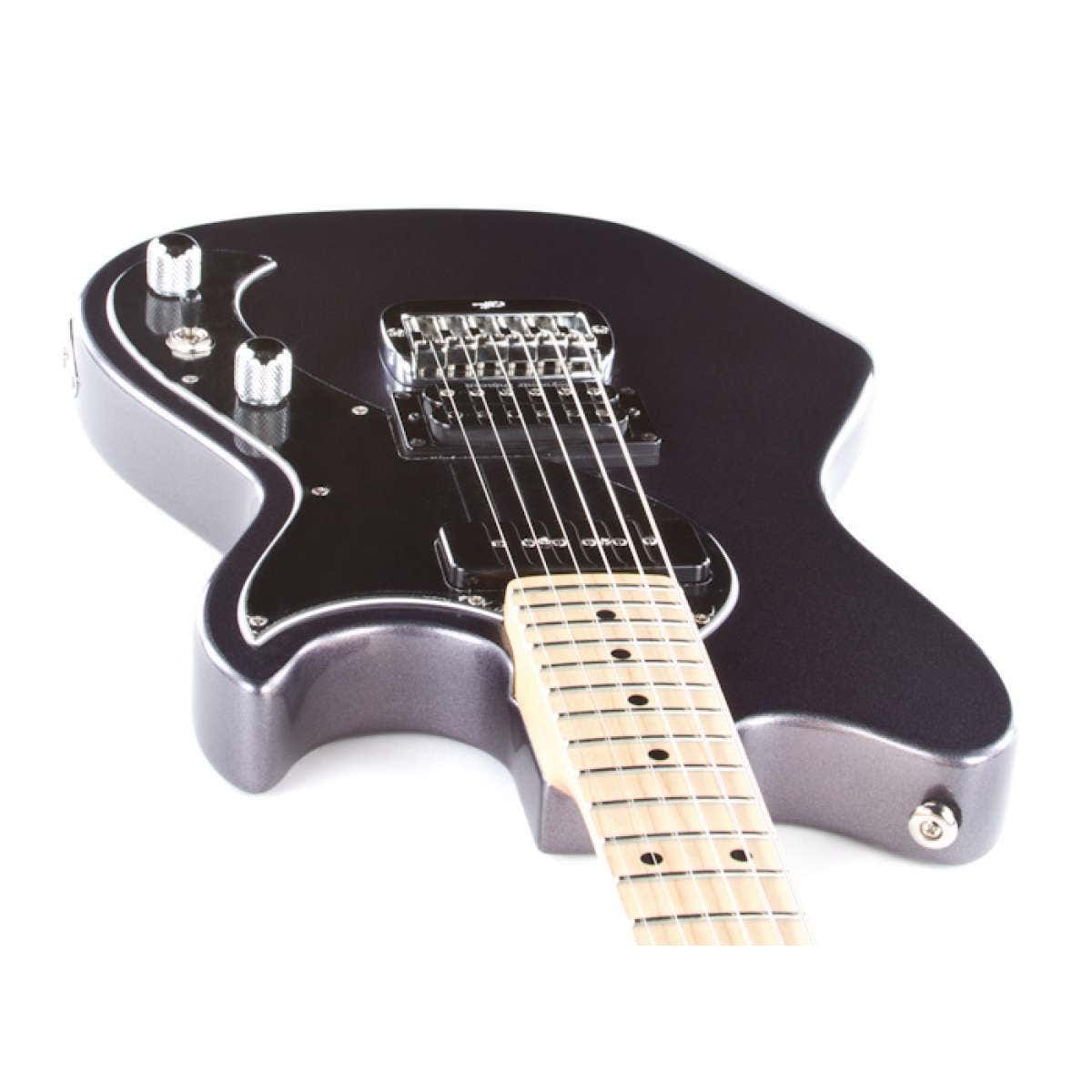 G&L USA Fallout Electric Guitar, Maple Fingerboard - Graphite Metallic