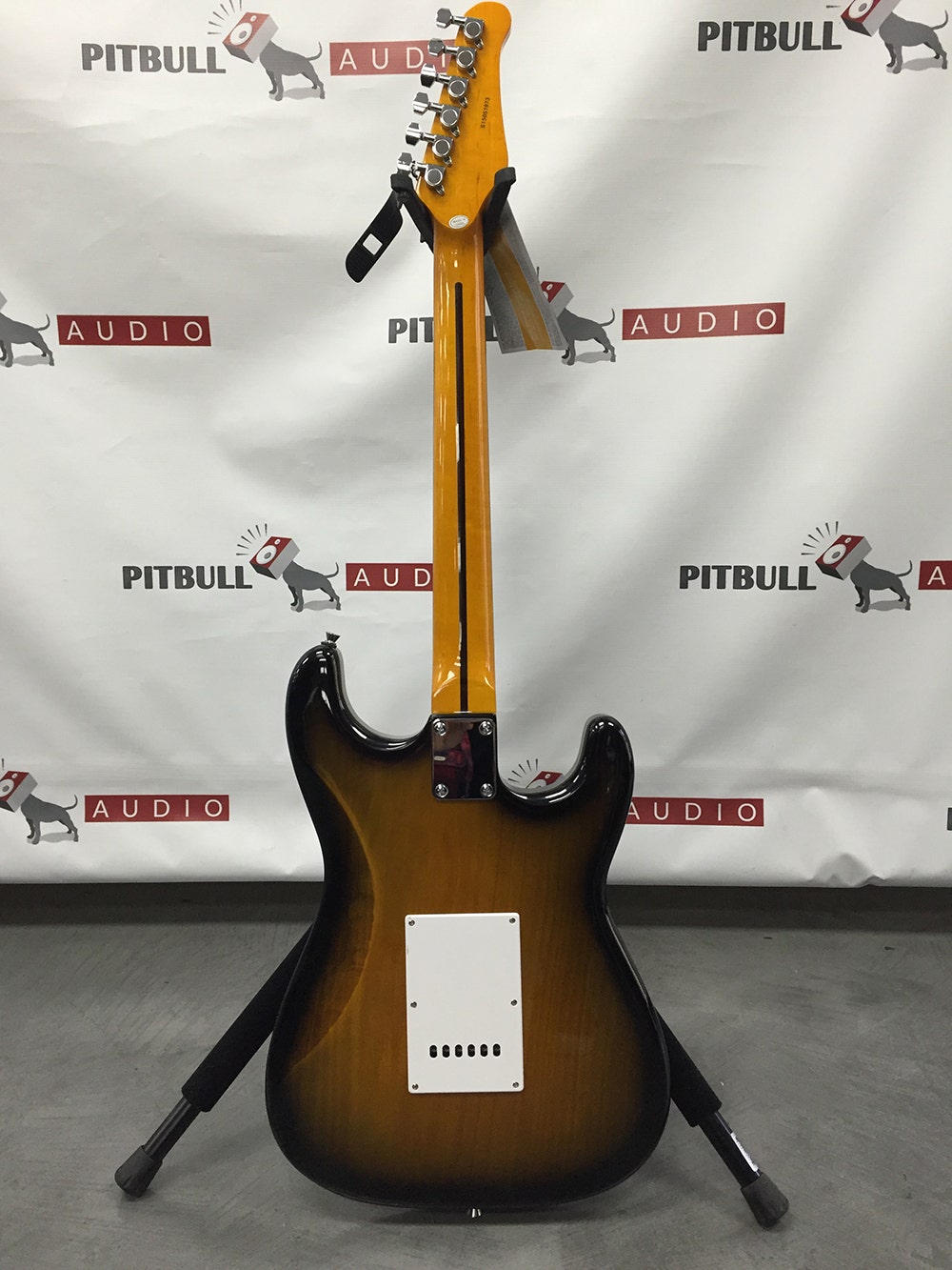 Oscar Schmidt OS-300 TS Left Handed Electric Guitar - Tobacco Sunburst