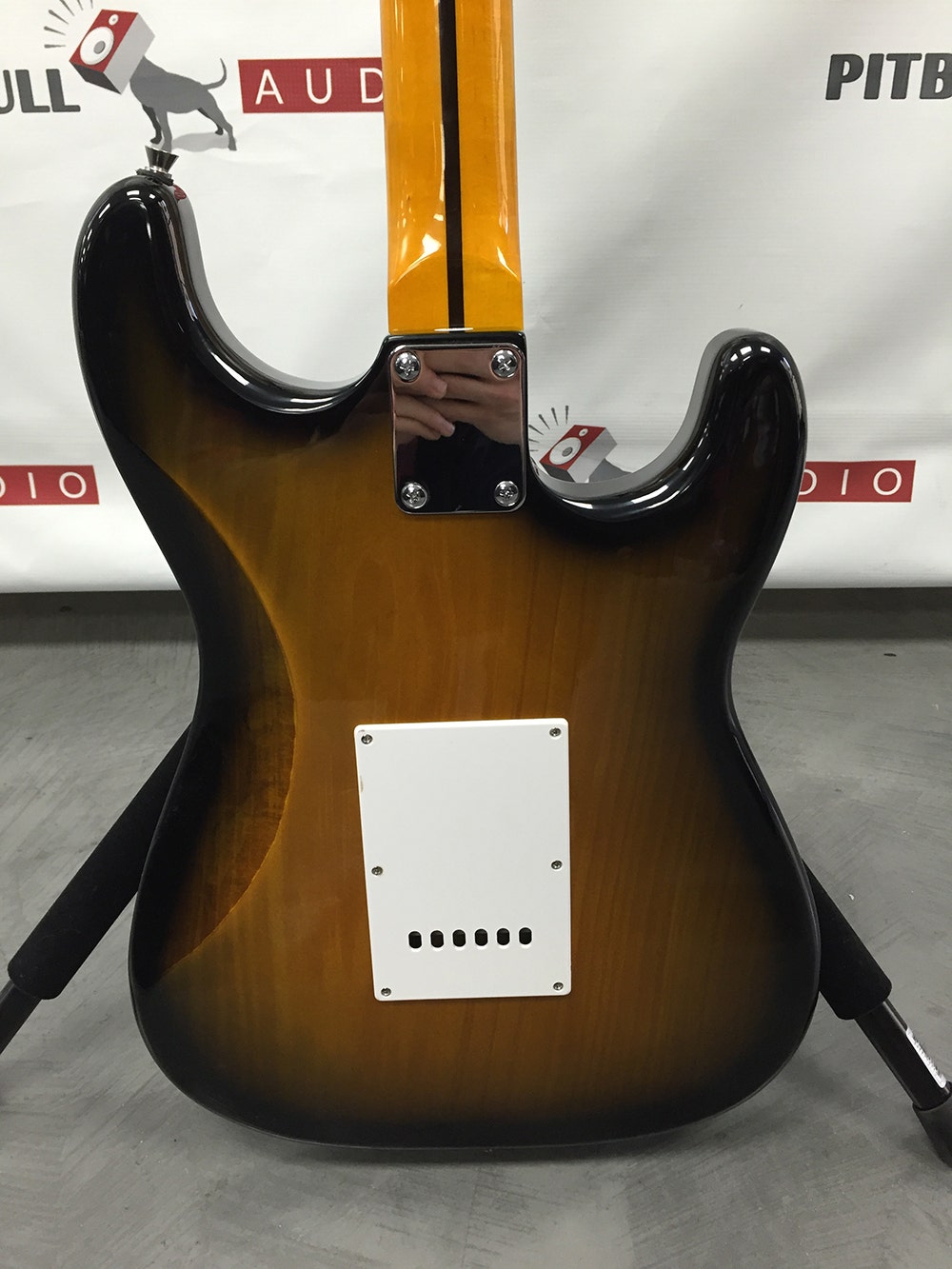 Oscar Schmidt OS-300 TS Left Handed Electric Guitar - Tobacco Sunburst