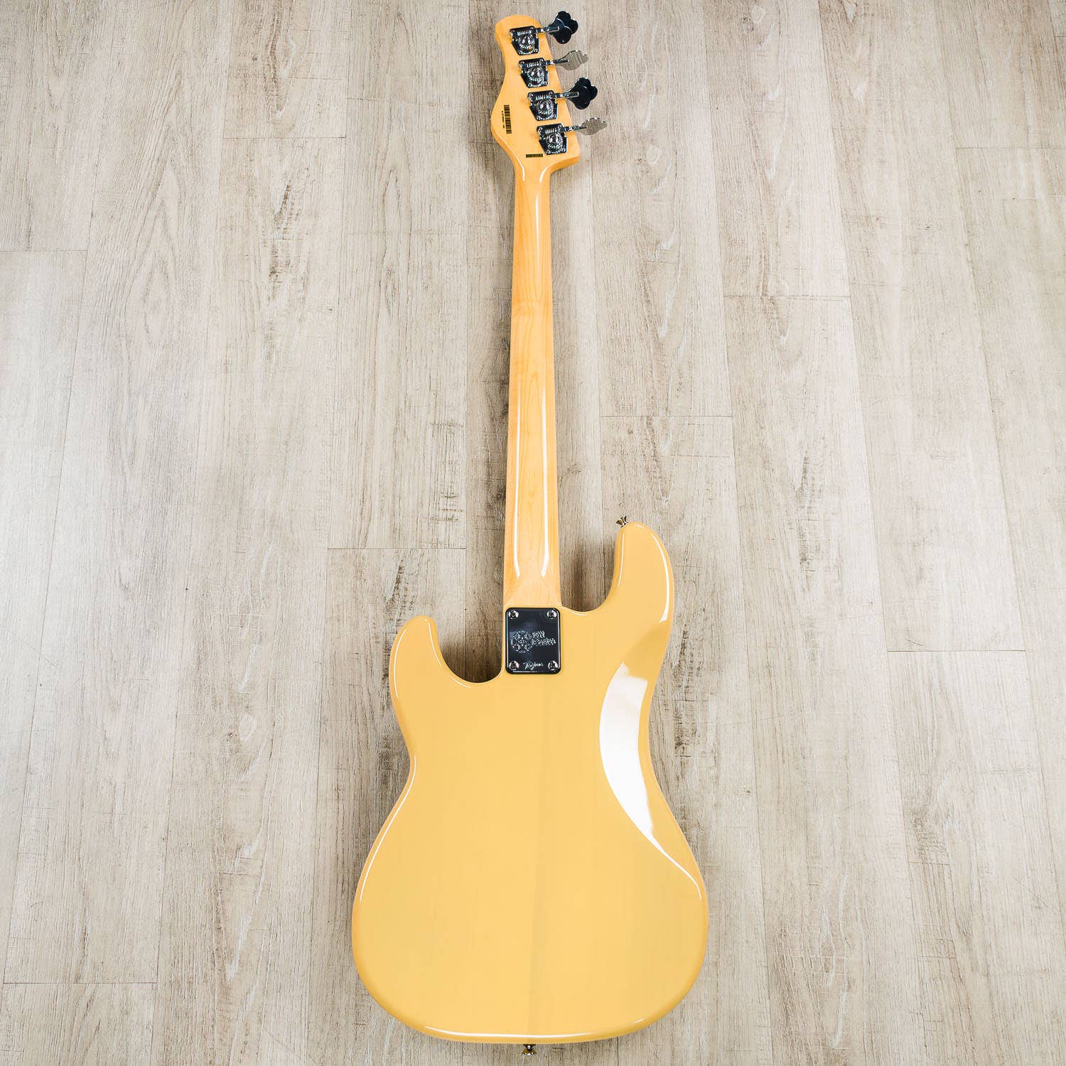 Tagima TW-66 4-String Bass Guitar, Maple Neck and Fretboard, Butterscotch