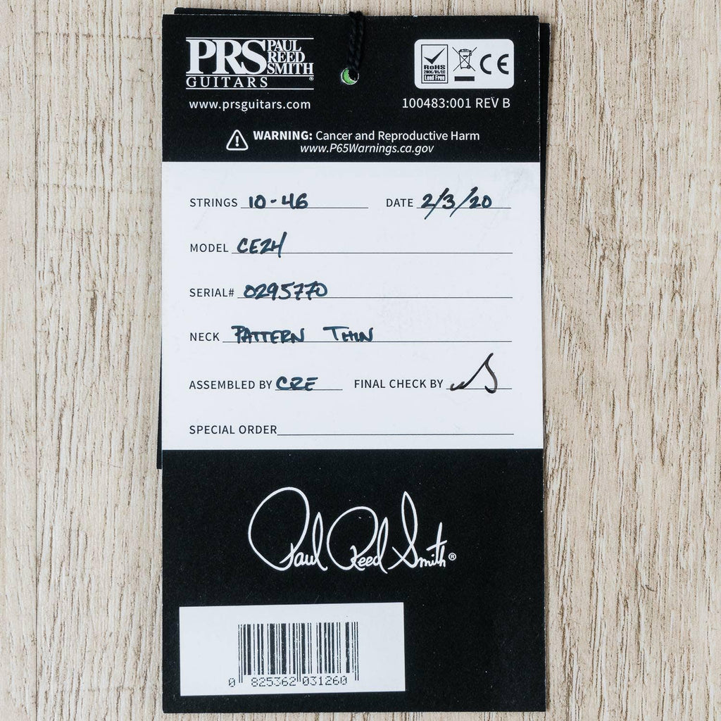 PRS Paul Reed Smith CE 24 Electric Guitar, Rosewood Fretboard, Whale Blue