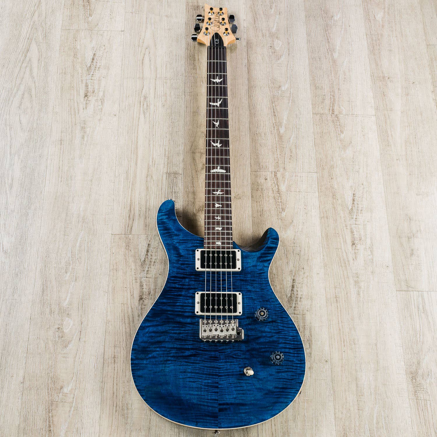 PRS Paul Reed Smith CE 24 Electric Guitar, Rosewood Fretboard, Whale Blue