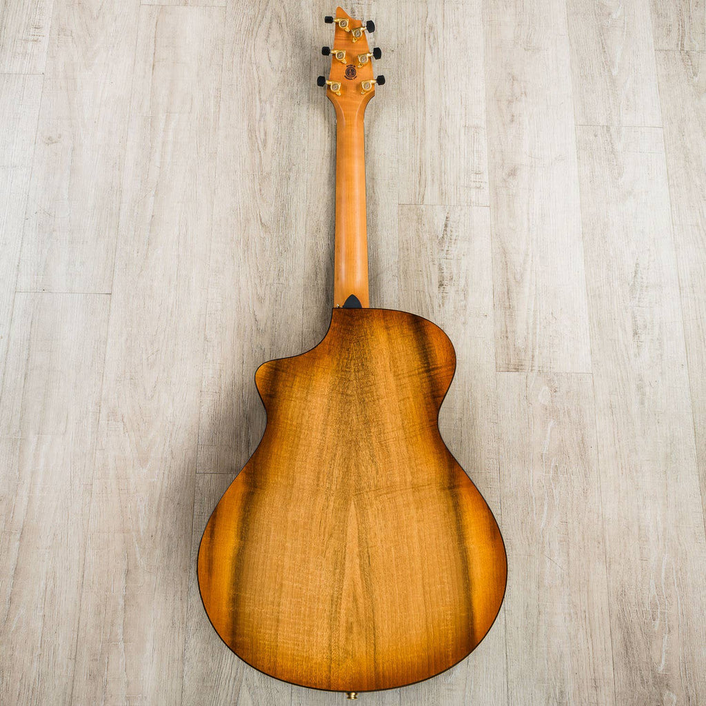 Breedlove Oregon Concert CE Acoustic Electric Guitar, Myrtlewood w/ Cinnamon Burst