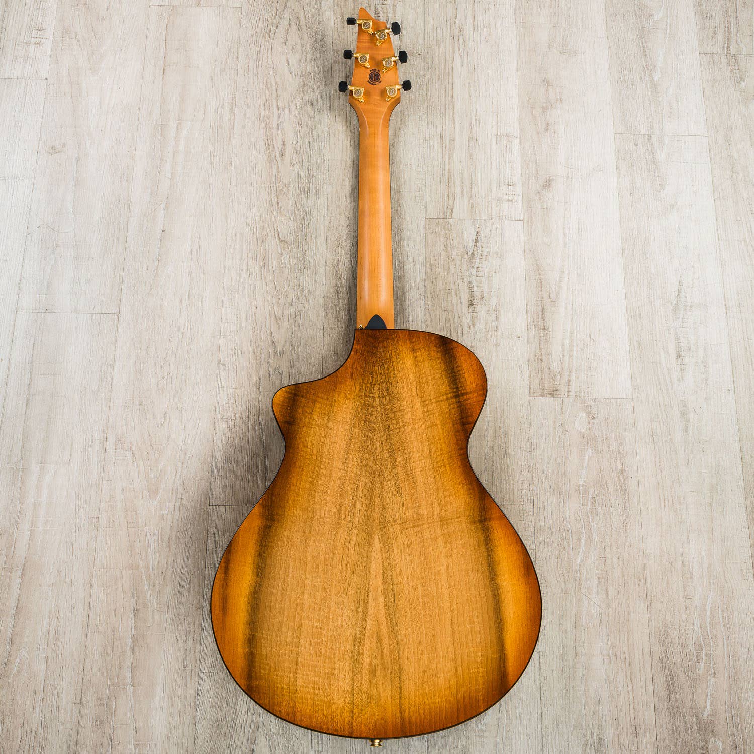 Breedlove Oregon Concert CE Acoustic Electric Guitar, Myrtlewood w/ Cinnamon Burst
