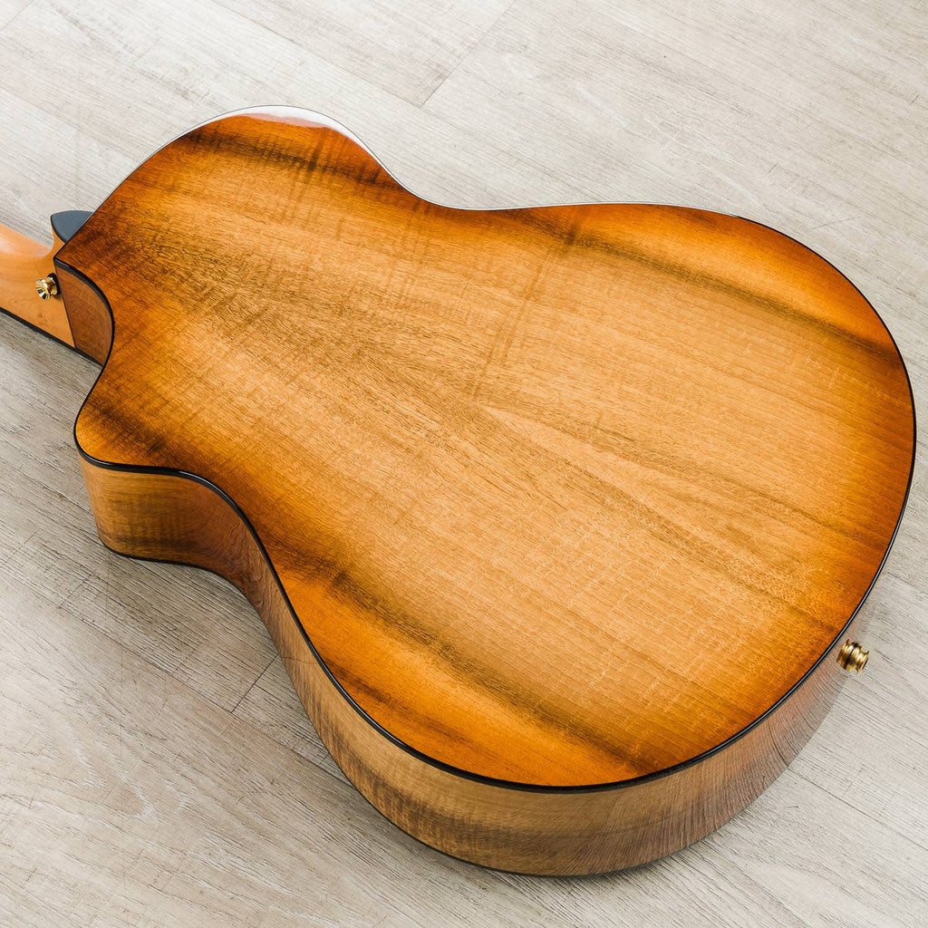 Breedlove Oregon Concert CE Acoustic Electric Guitar, Myrtlewood w/ Cinnamon Burst