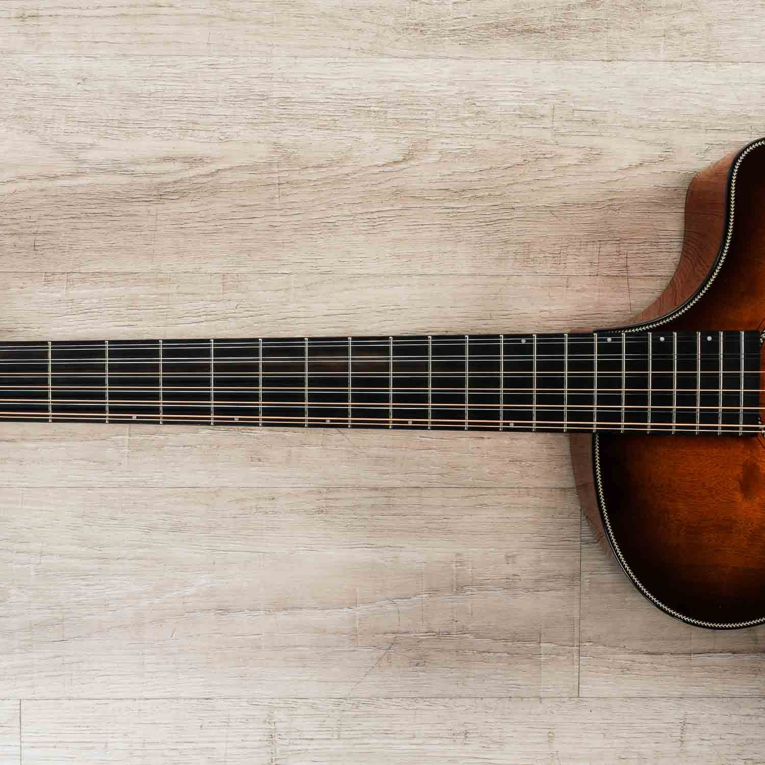2019 NOS Breedlove Oregon Concerto CE 12-String Acoustic Electric Guitar, Bourbon Burst