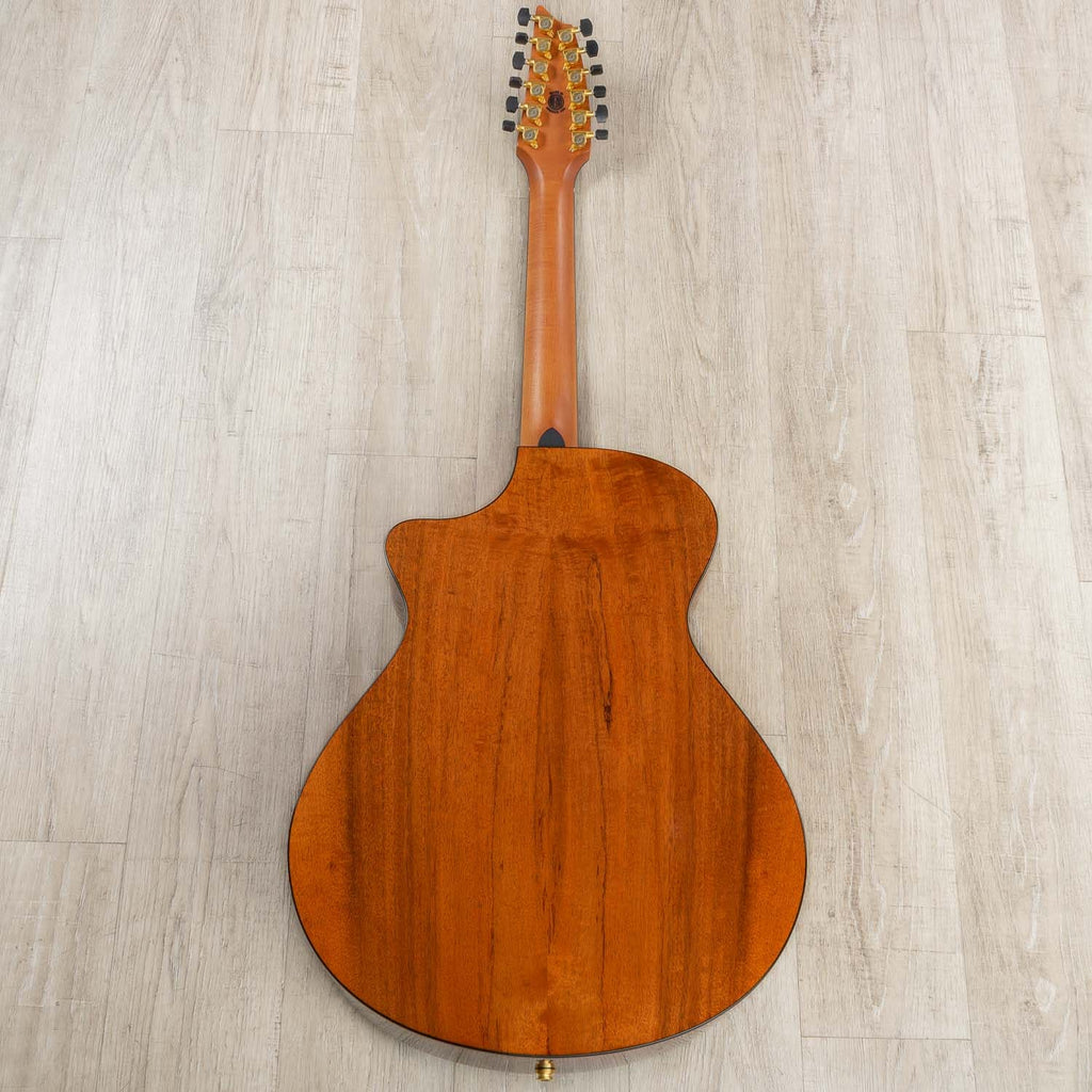 2019 NOS Breedlove Oregon Concerto CE 12-String Acoustic Electric Guitar, Bourbon Burst