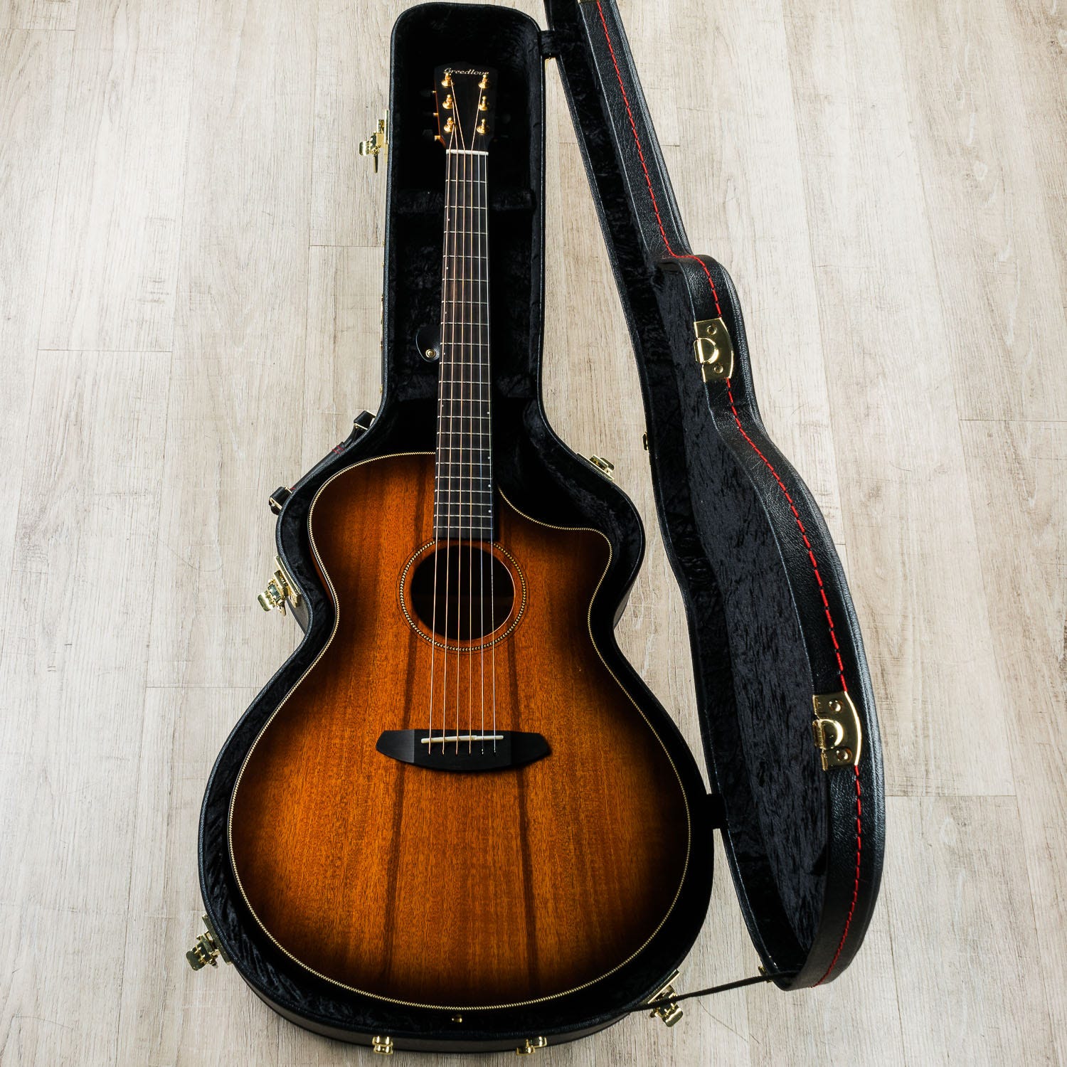 2019 NOS Breedlove Oregon Concerto CE 12-String Acoustic Electric Guitar, Bourbon Burst