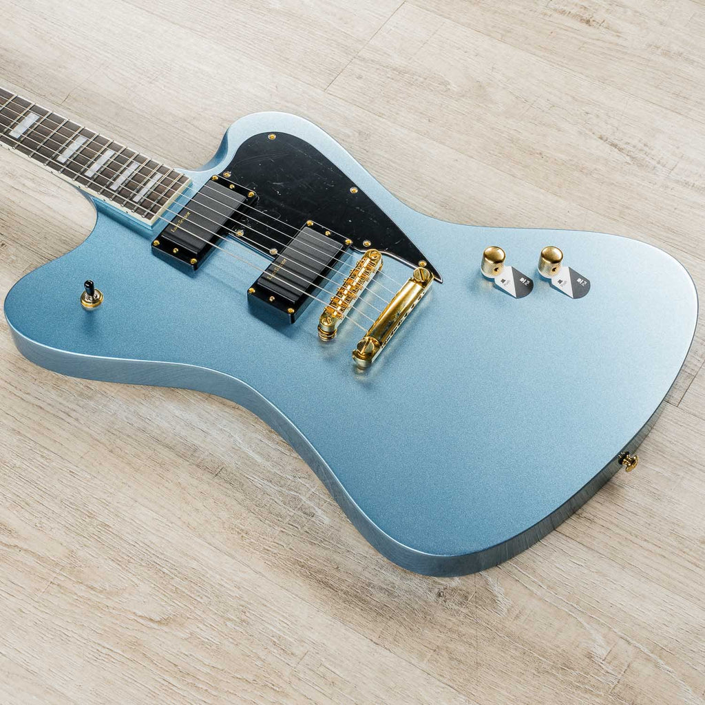 ESP LTD Sparrowhawk Bill Kelliher Signature Series Electric Guitar with Hard Case - Pelham Blue