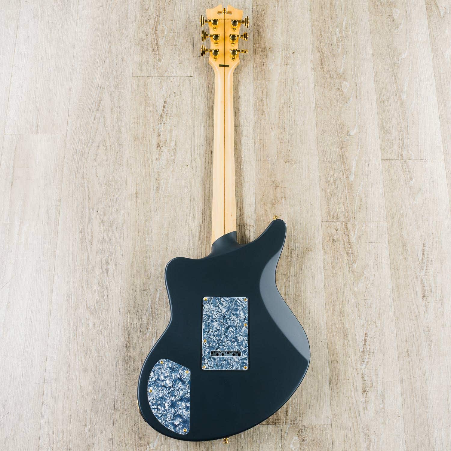 D'Angelico Deluxe Bob Weir Bedford Electric Guitar, Pau Ferro Fingerboard, Matte Stone