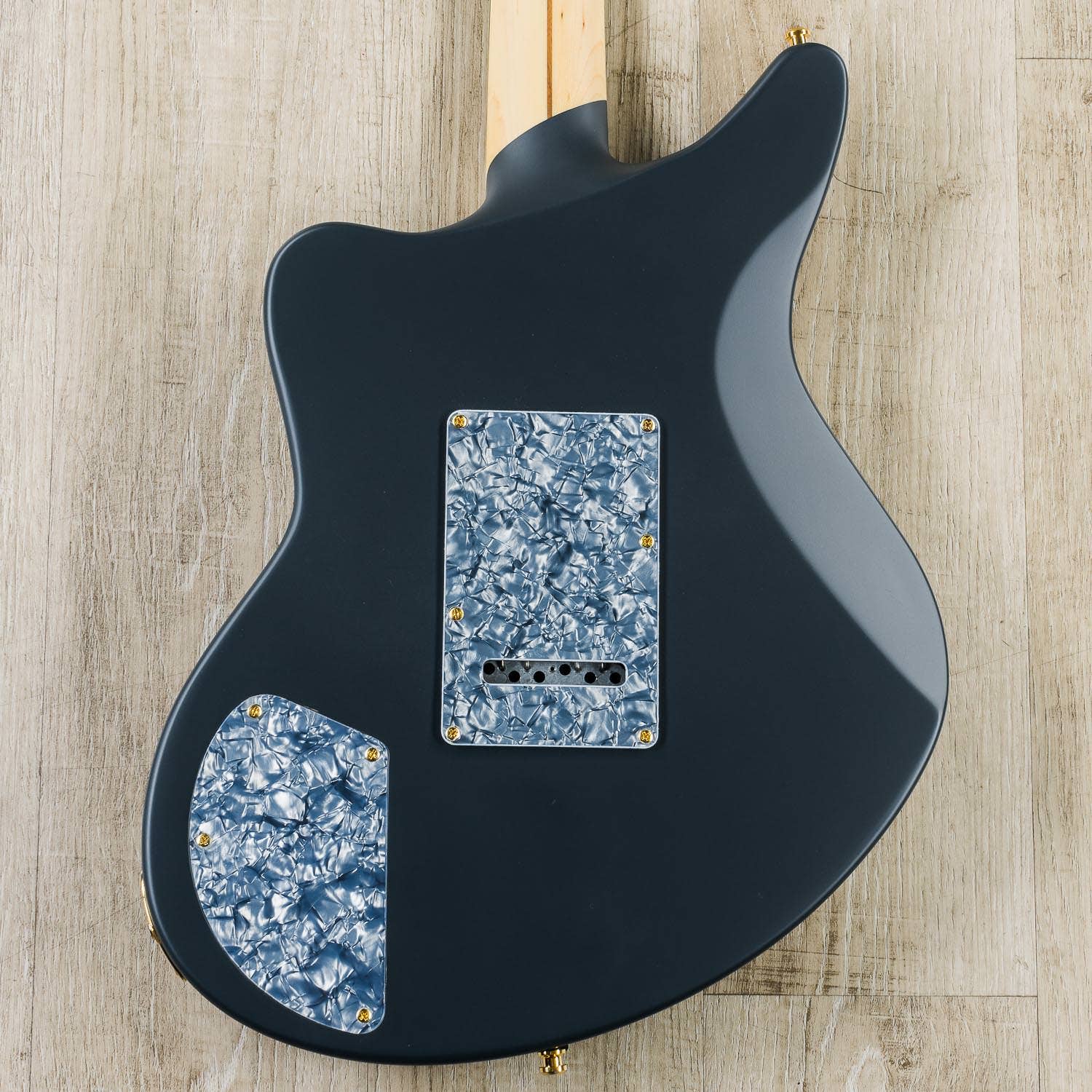 D'Angelico Deluxe Bob Weir Bedford Electric Guitar, Pau Ferro Fingerboard, Matte Stone