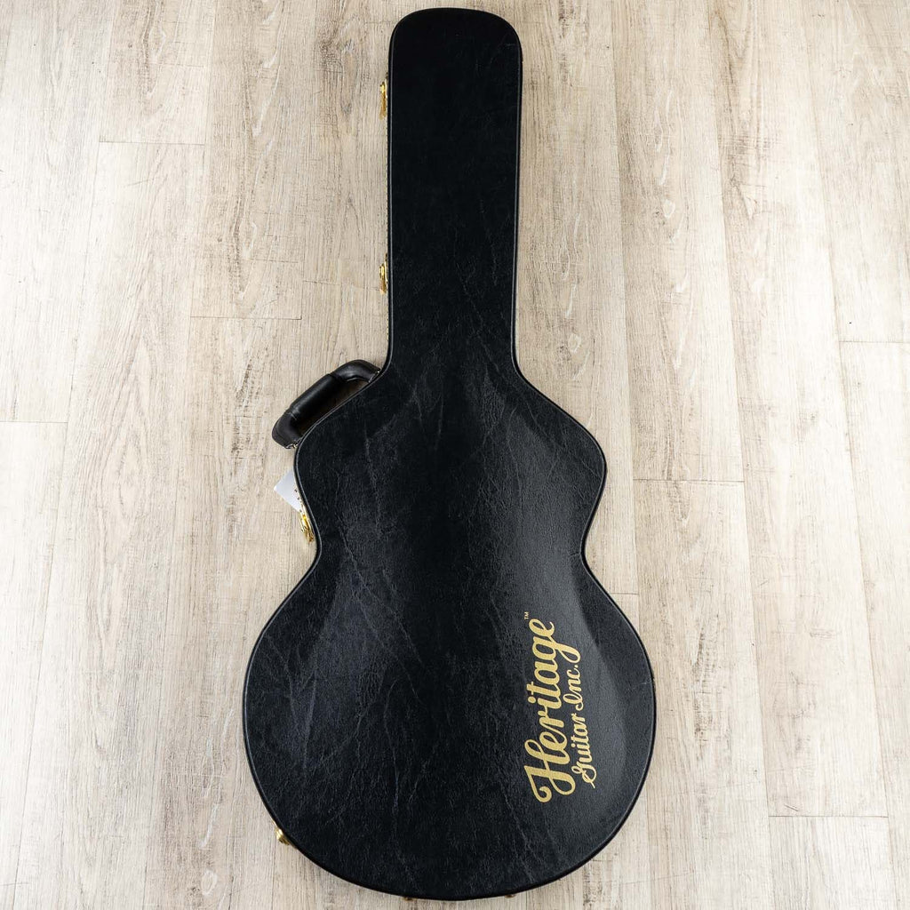 Heritage Standard H-535 Semi-Hollow Electric Guitar with Case, Ebony (B-STOCK)