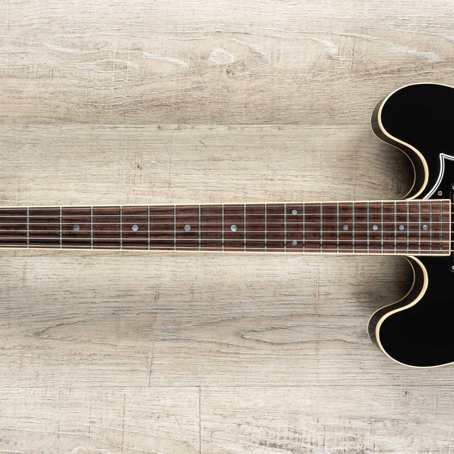 Heritage Standard H-535 Semi-Hollow Electric Guitar with Case, Ebony (B-STOCK)