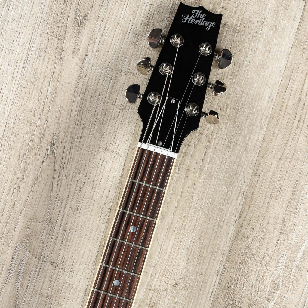 Heritage Standard H-535 Semi-Hollow Electric Guitar with Case, Ebony (B-STOCK)