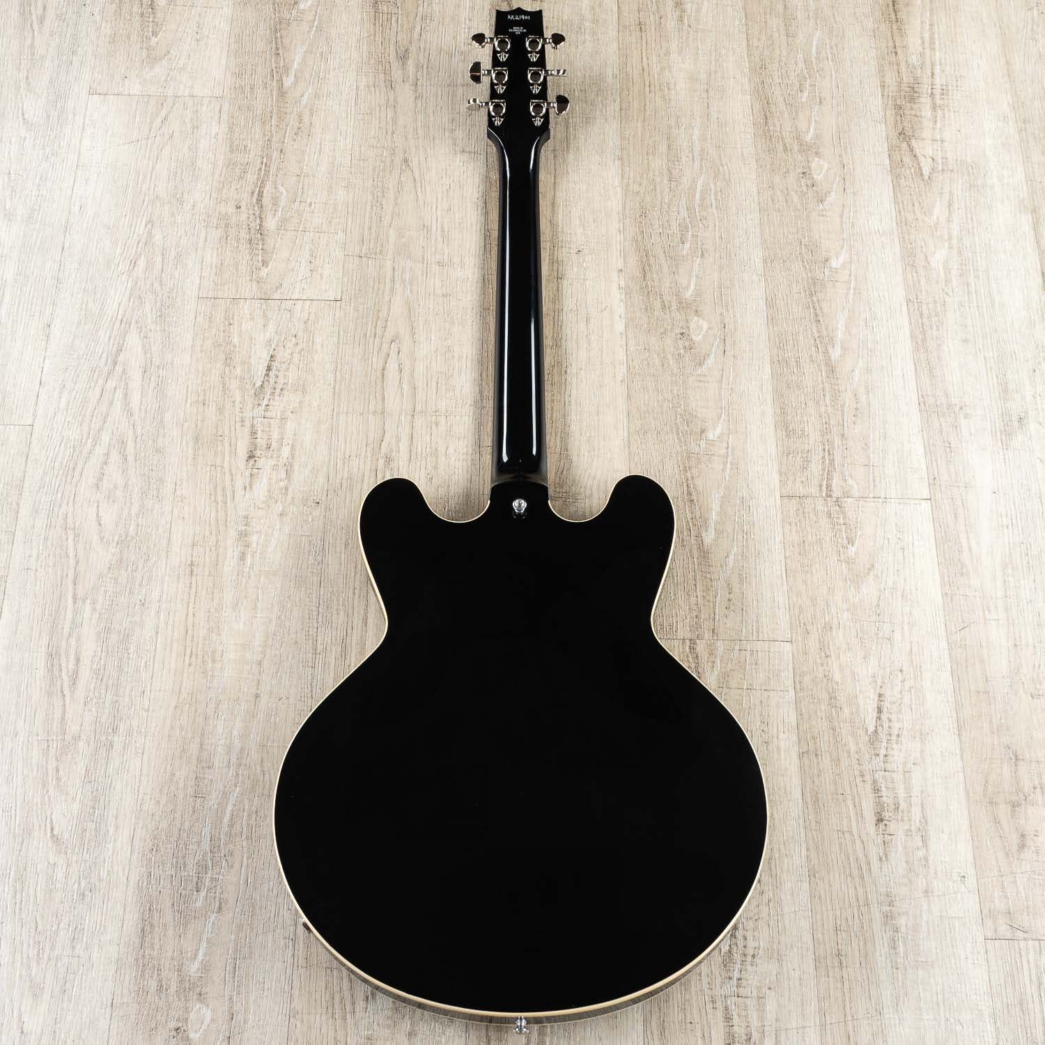 Heritage Standard H-535 Semi-Hollow Electric Guitar with Case, Ebony (B-STOCK)