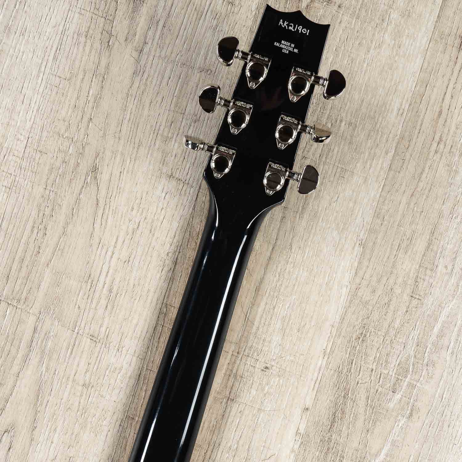 Heritage Standard H-535 Semi-Hollow Electric Guitar with Case, Ebony (B-STOCK)