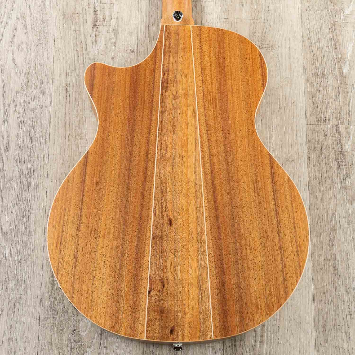 Cole Clark Angel 2 Series AN2EC-BB Acoustic-Electric Guitar, Bunya Top with Tasmanian Blackwood Back/Sides, Hard Case