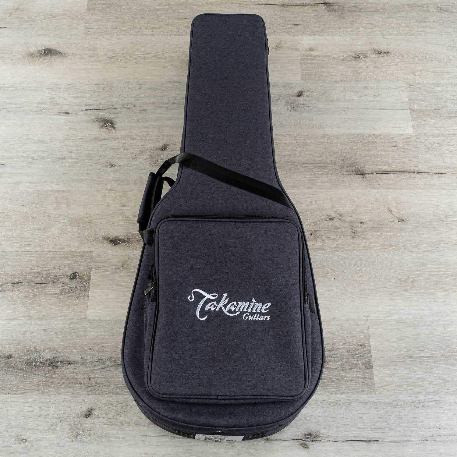 Takamine TSP158C SBL Acoustic Electric Guitar w/ Case, See-Through Black