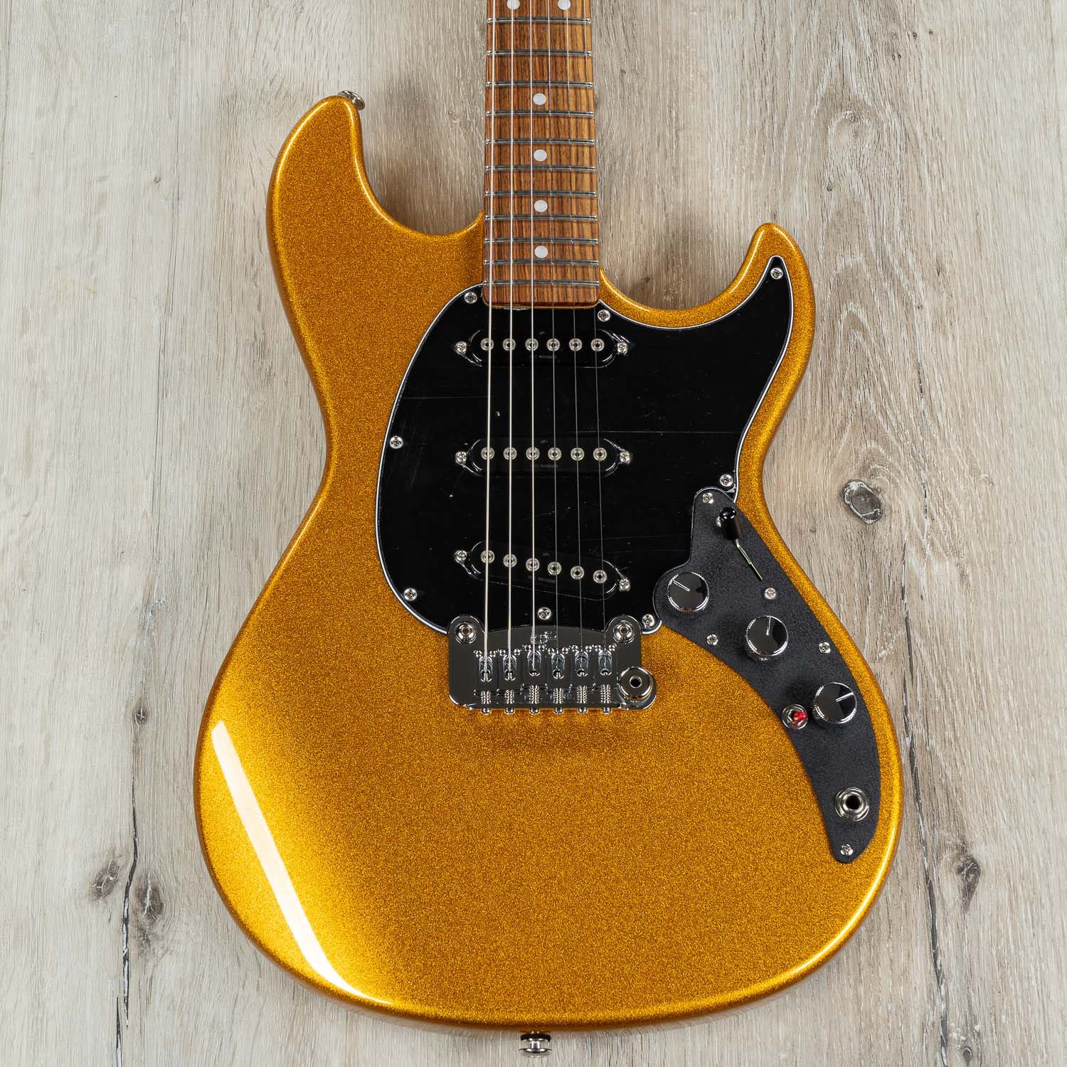 G&L Guitars CLF Research Skyhawk Electric Guitar, Pharaoh Gold Firemist