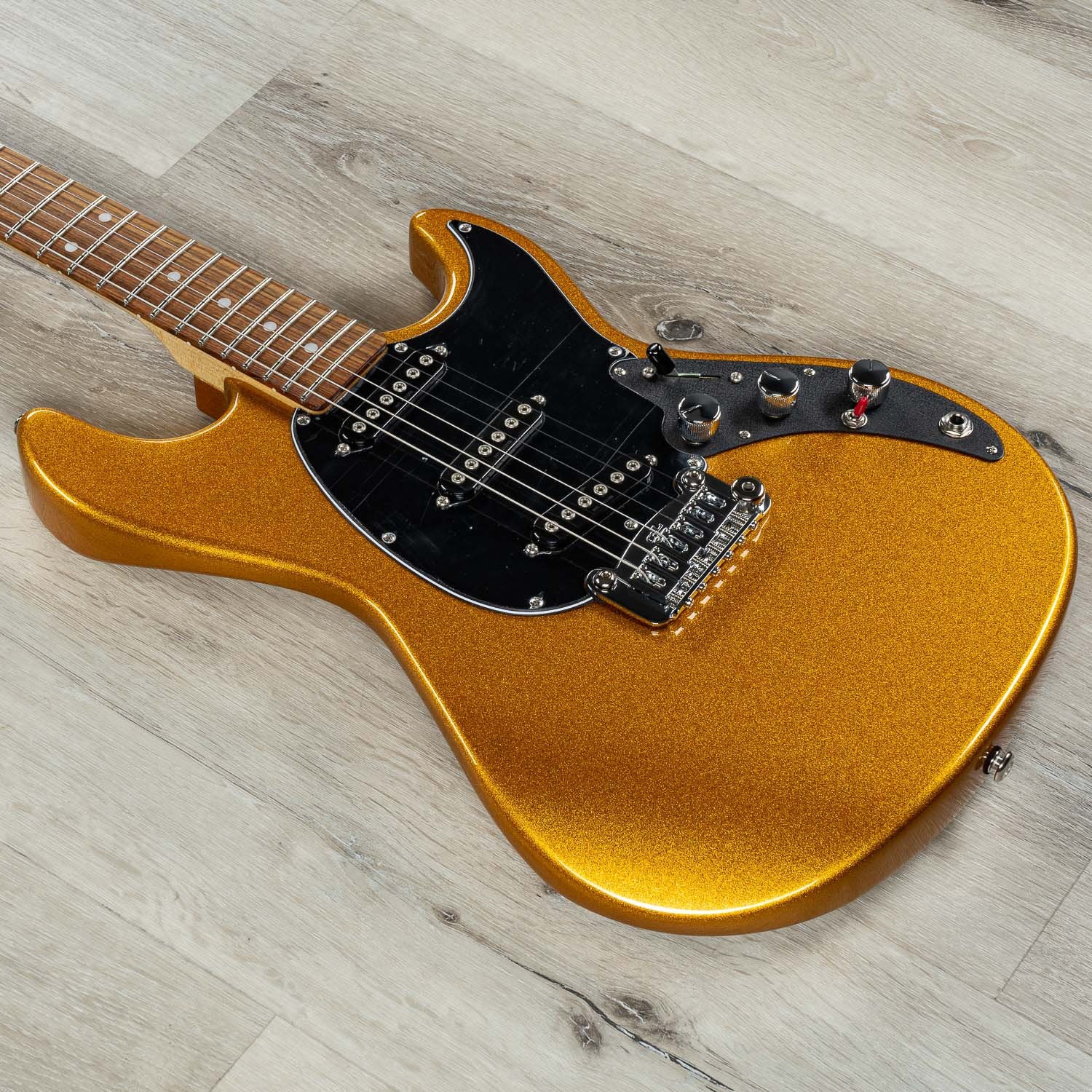 G&L Guitars CLF Research Skyhawk Electric Guitar, Pharaoh Gold Firemist