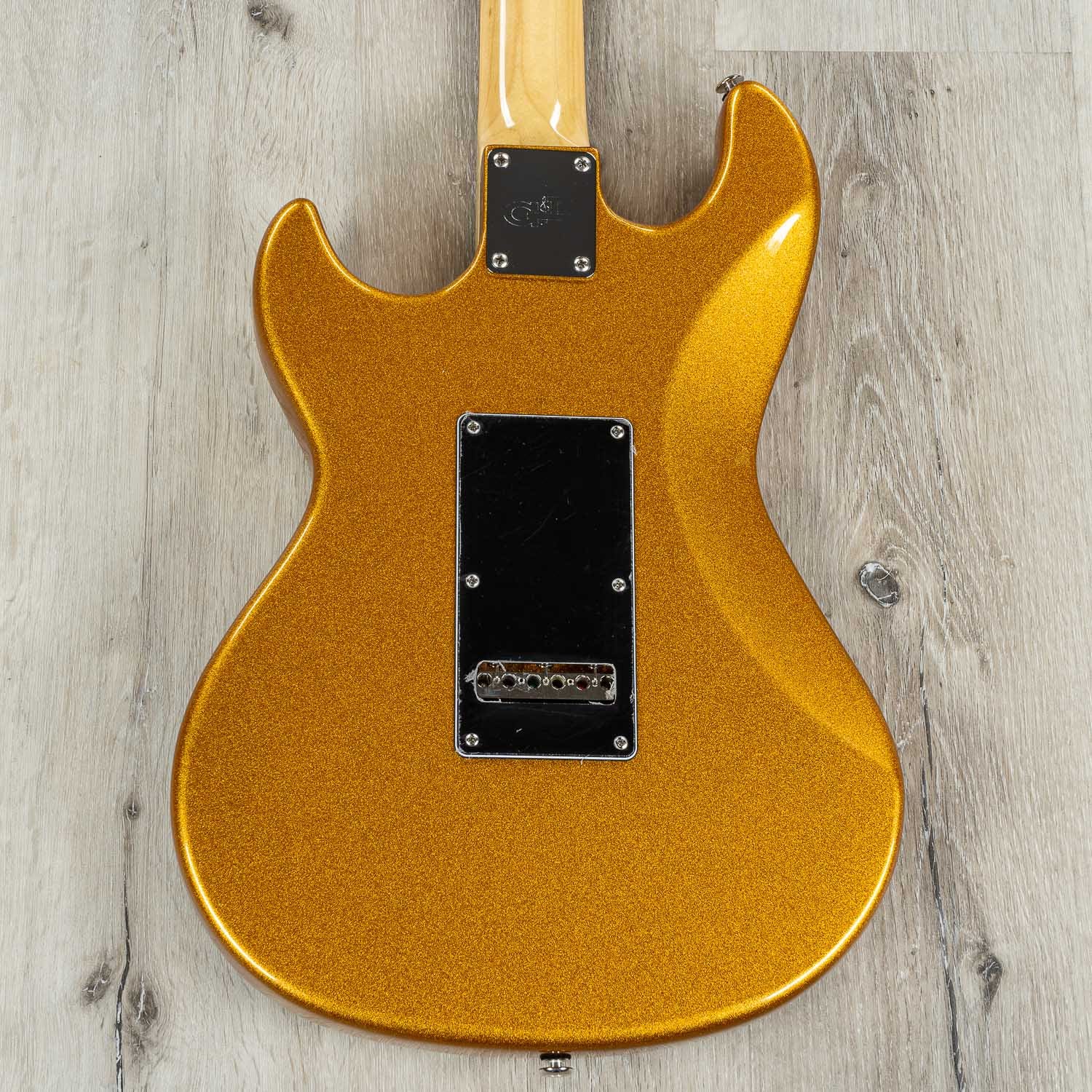 G&L Guitars CLF Research Skyhawk Electric Guitar, Pharaoh Gold Firemist