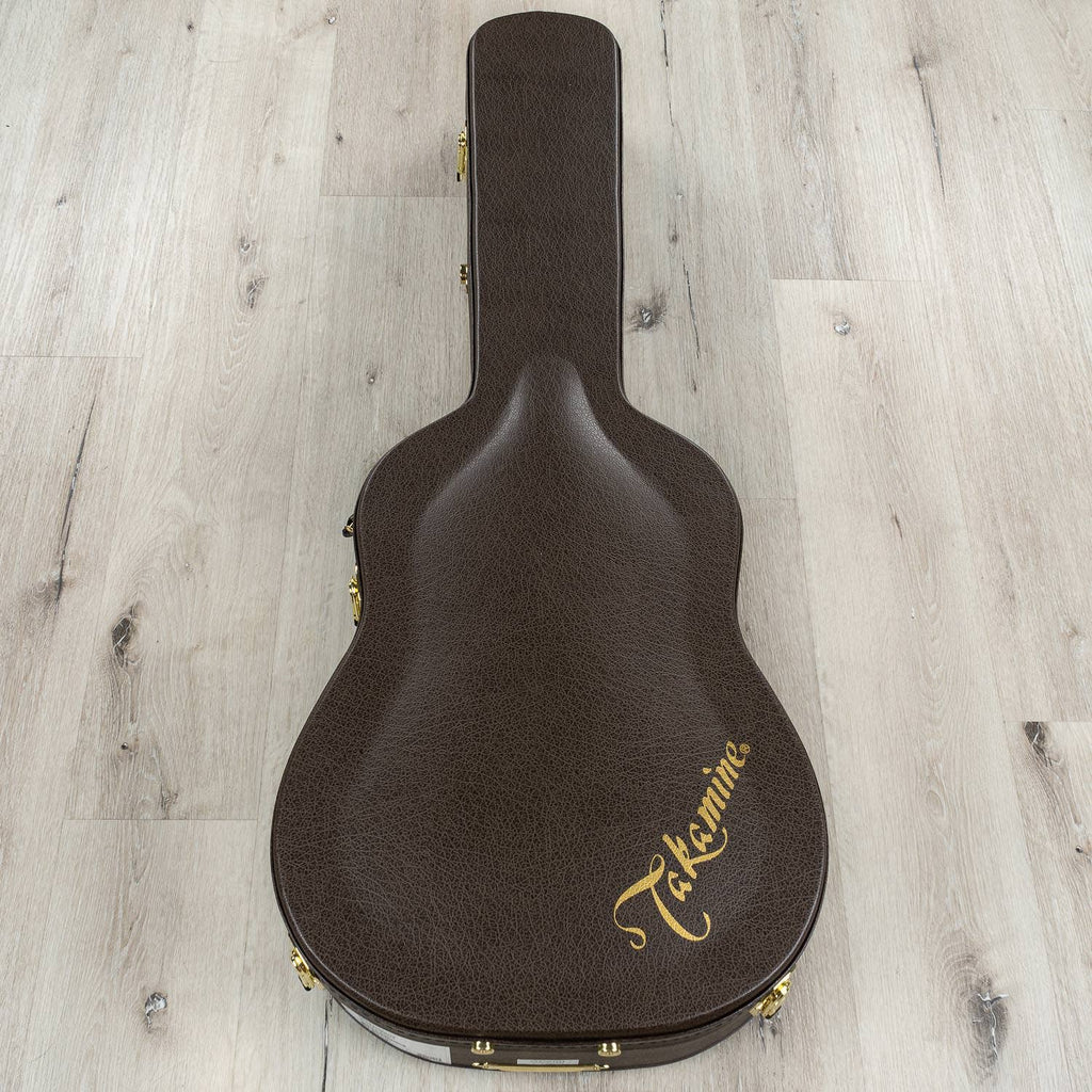 Takamine EF381 DX Acoustic Electric 12-String Guitar, Rosewood Fretboard, Black