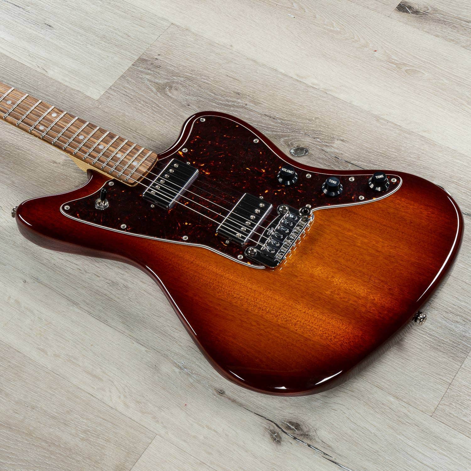 G&L Fullerton Deluxe Doheny HH Electric Guitar, Caribbean Rosewood Fingerboard, Old School Tobacco Burst
