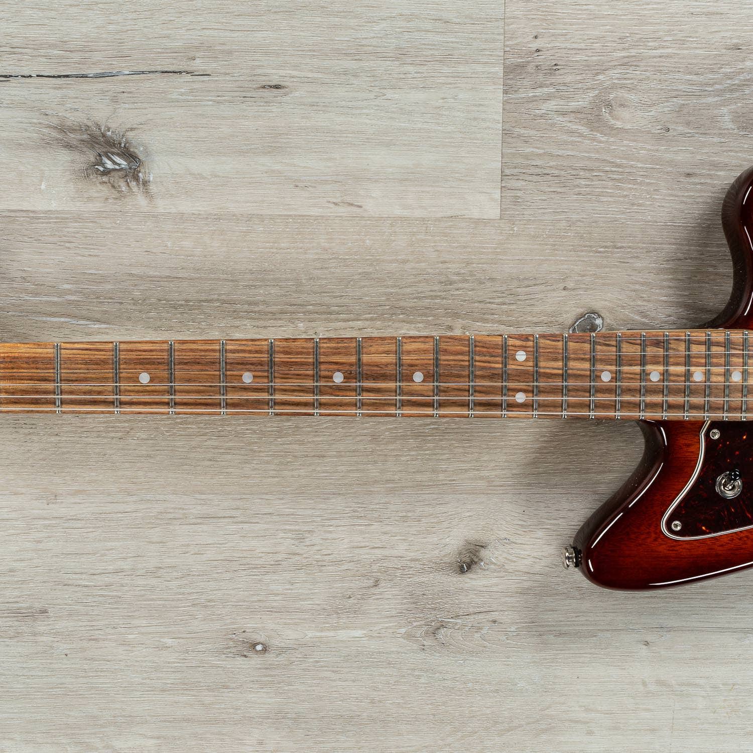 G&L Fullerton Deluxe Doheny HH Electric Guitar, Caribbean Rosewood Fingerboard, Old School Tobacco Burst