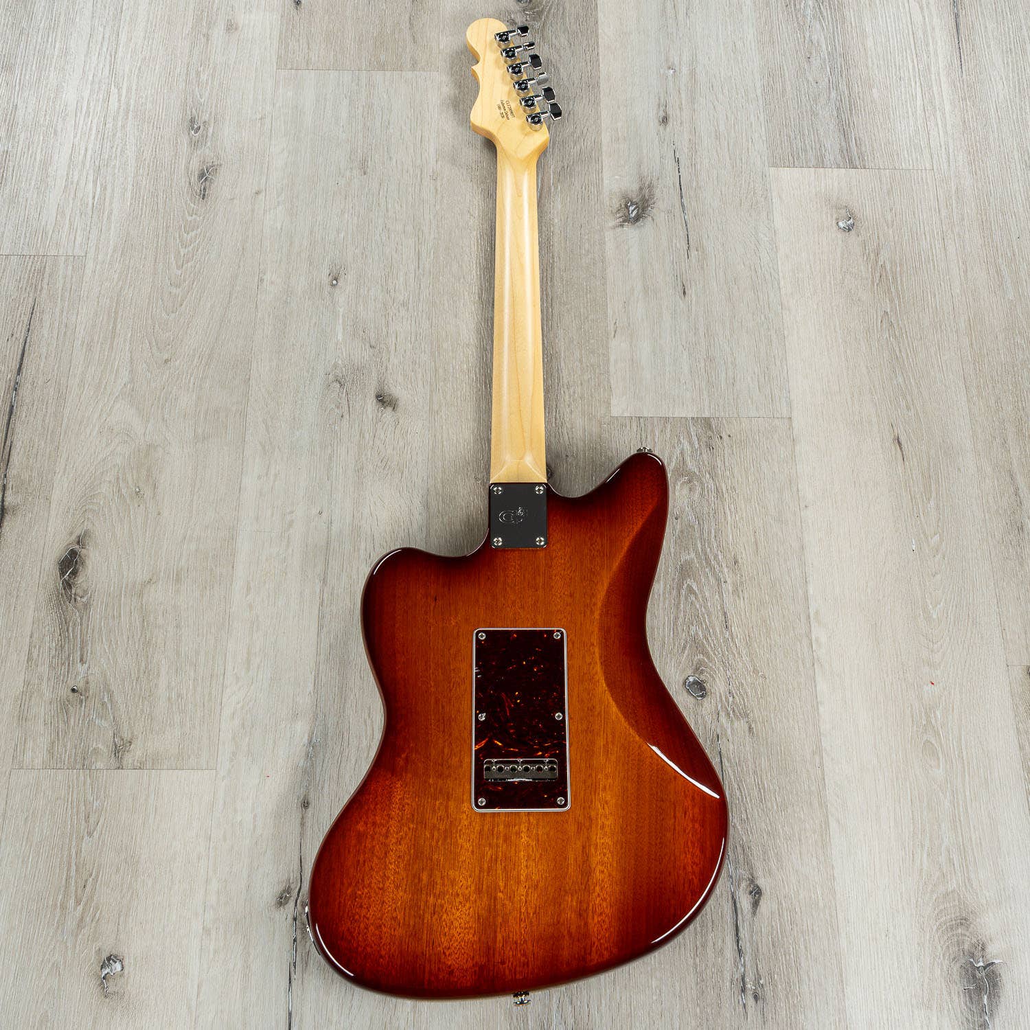 G&L Fullerton Deluxe Doheny HH Electric Guitar, Caribbean Rosewood Fingerboard, Old School Tobacco Burst