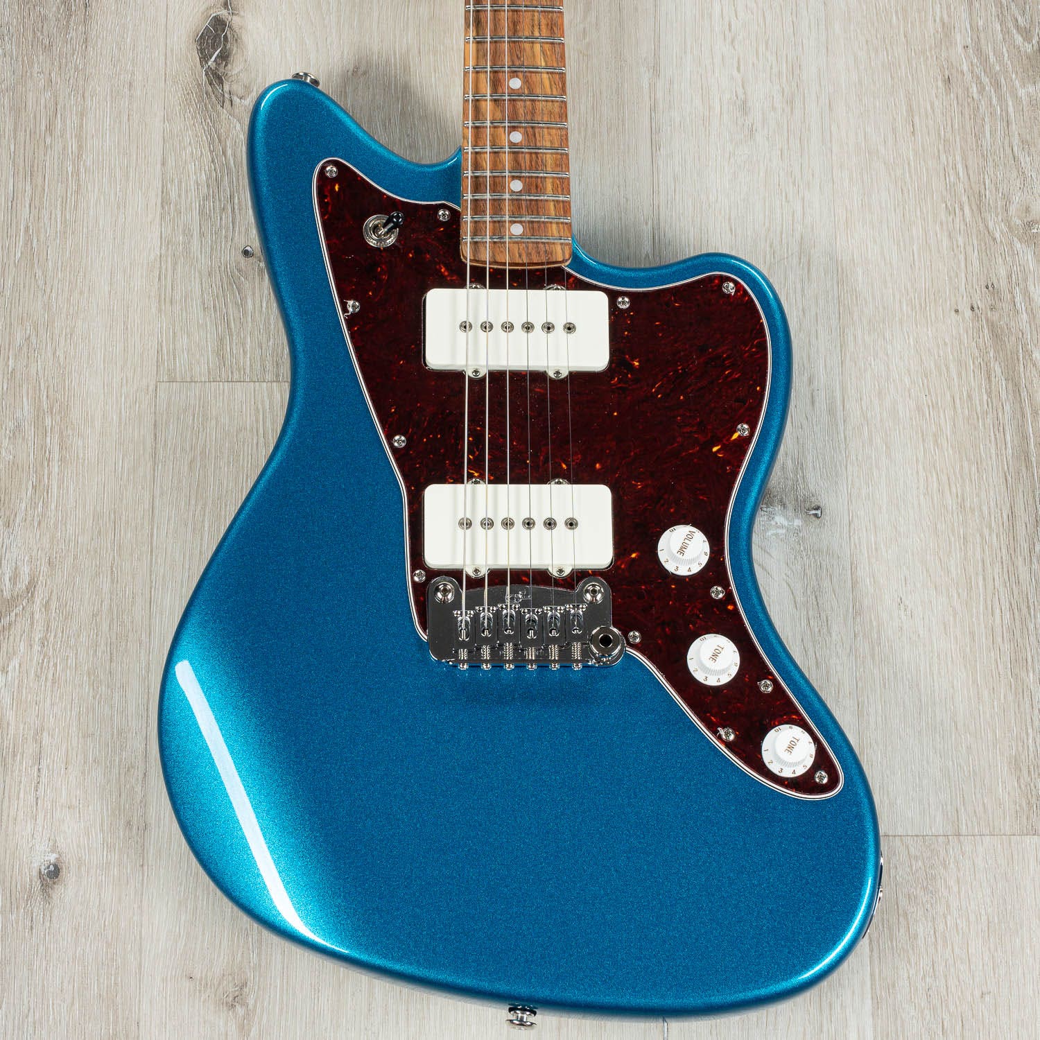 G&L Fullerton Deluxe Doheny Electric Guitar, Caribbean Rosewood Fingerboard, Lake Placid Blue