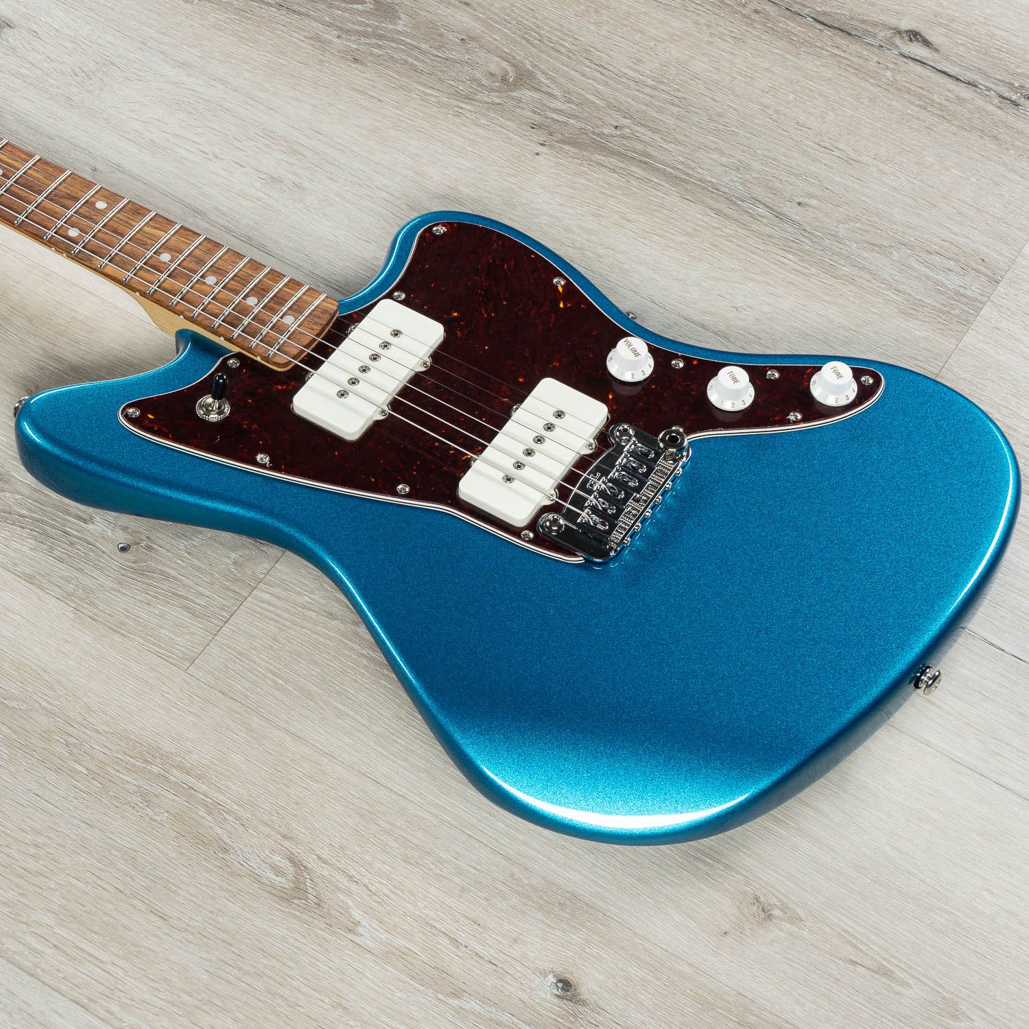 G&L Fullerton Deluxe Doheny Electric Guitar, Caribbean Rosewood Fingerboard, Lake Placid Blue