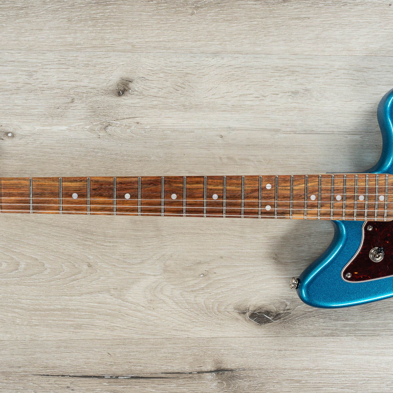 G&L Fullerton Deluxe Doheny Electric Guitar, Caribbean Rosewood Fingerboard, Lake Placid Blue